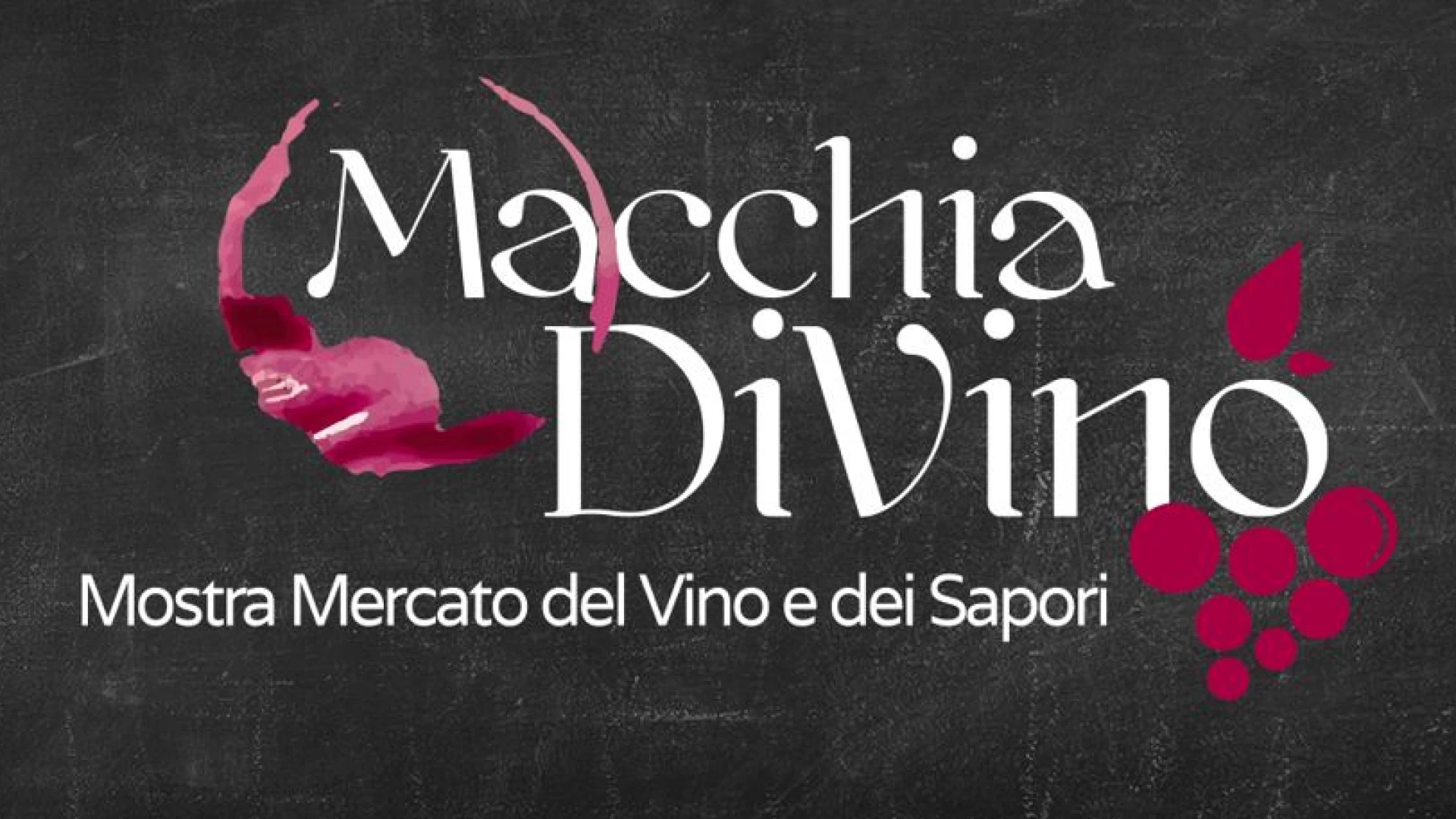 Nel fine settimana la 49°esima edizione di Macchia Divino. Mostra mercato del vino e dei sapori.